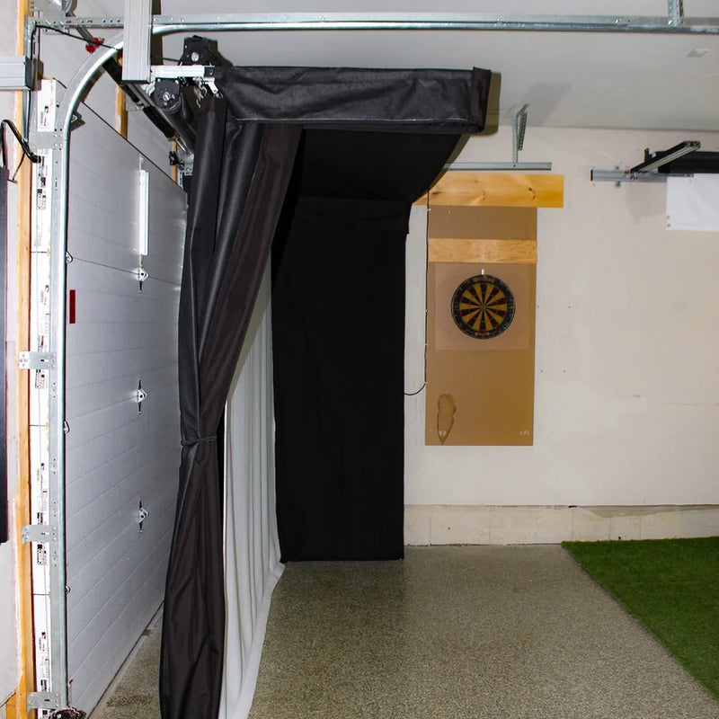 The Sport Screen Golf Studio Vanish LITE Hybrid-Retractable Golf Enclosure