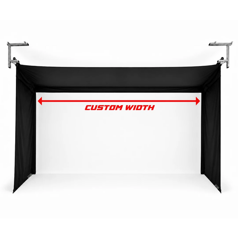 The Sport Screen Golf Studio Vanish Series Retractable Golf Enclosure