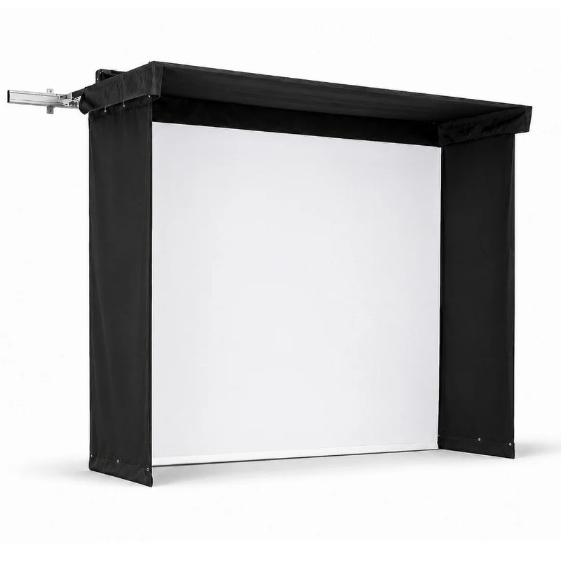 The Sport Screen Golf Studio Vanish LITE Hybrid-Retractable Golf Enclosure