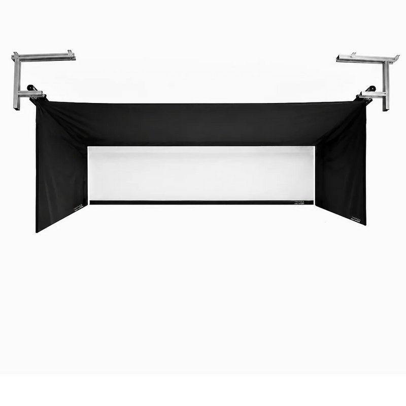 The Sport Screen Golf Studio Vanish Series Retractable Golf Enclosure