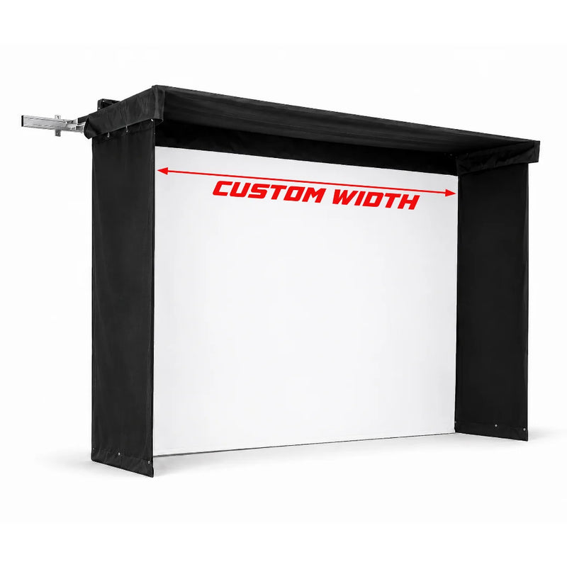 The Sport Screen Golf Studio Vanish LITE Hybrid-Retractable Golf Enclosure
