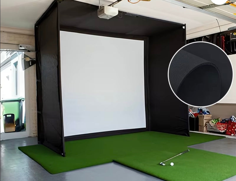 Golf Simulator Enclosure Golf Frame Indoor Golf Simulator Impact Screen Enclosure