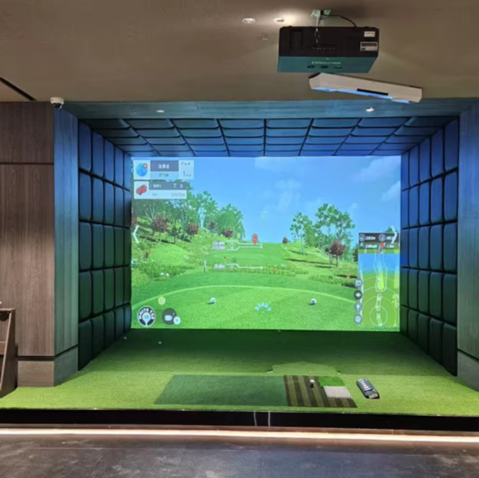 High-End 4K Golf Simulator