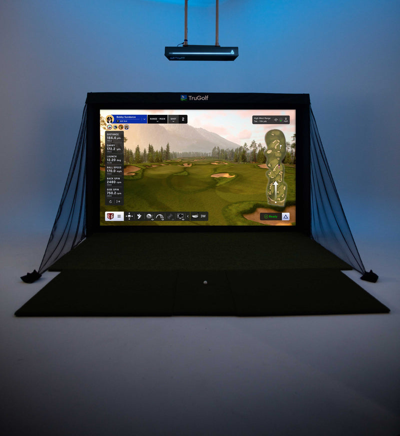 TruGolf APOGEE w/ MAX + Tech Simulator 61023