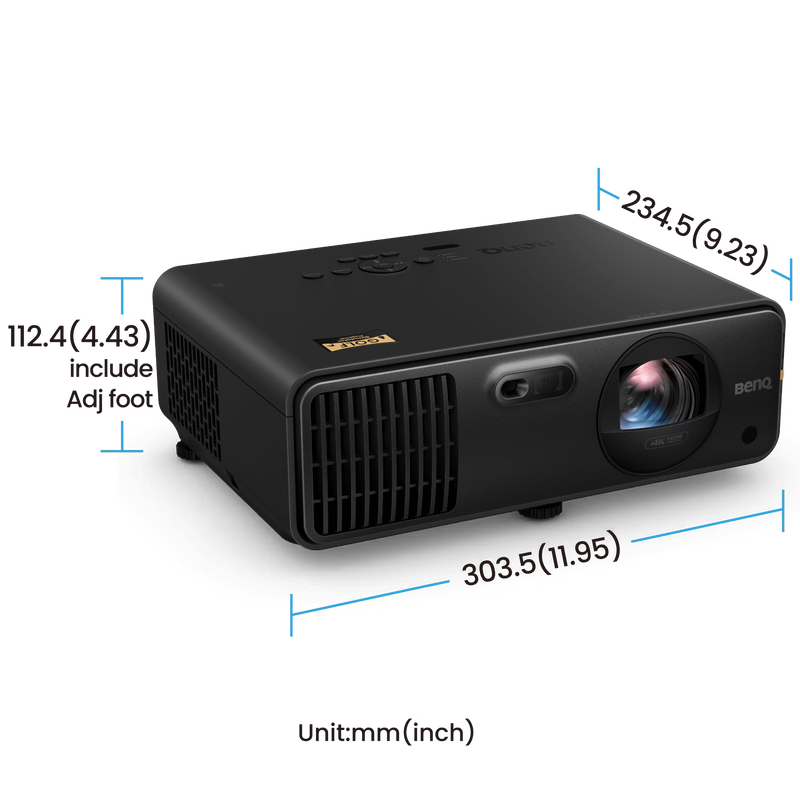 BenQ AK700ST 4000 Lumen 4K Short Throw Laser Golf Projector AK700ST-001