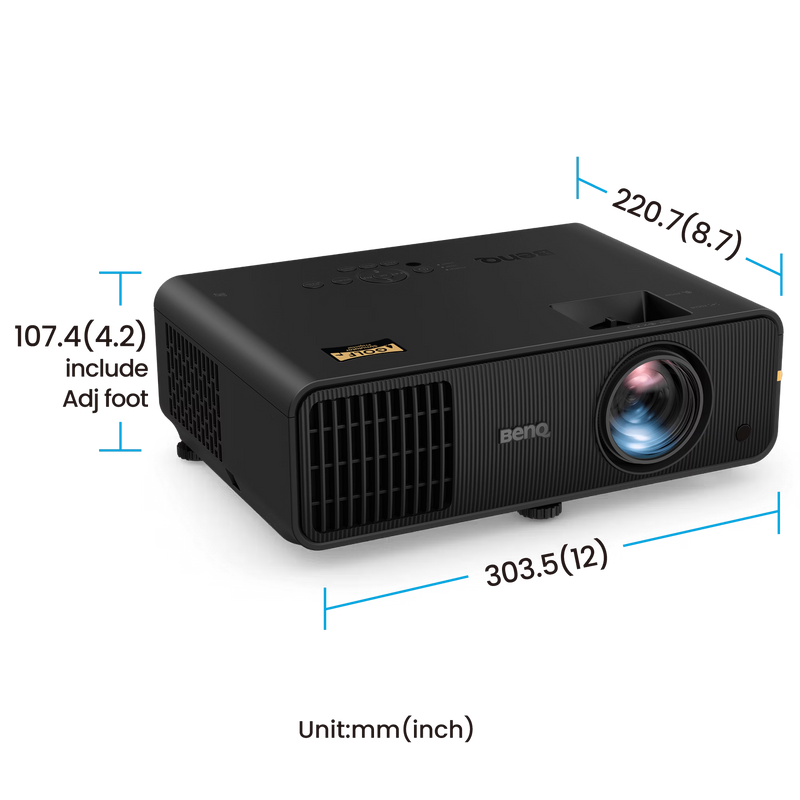 BenQ AW30ST 3200 Lumen Short Throw WXGA LED Golf Projector AW30ST-002